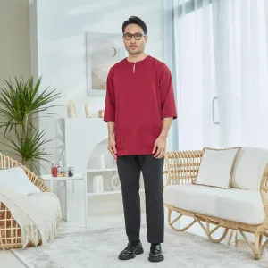 Baqqi Mens Raya - Maroon