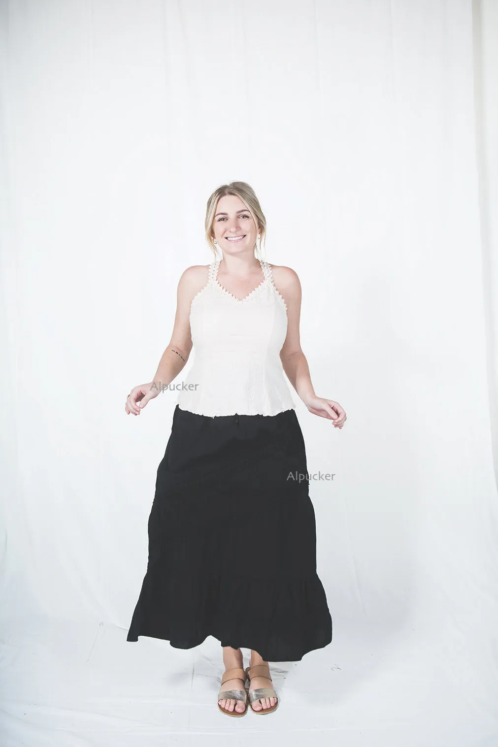 Cross back top Leyla