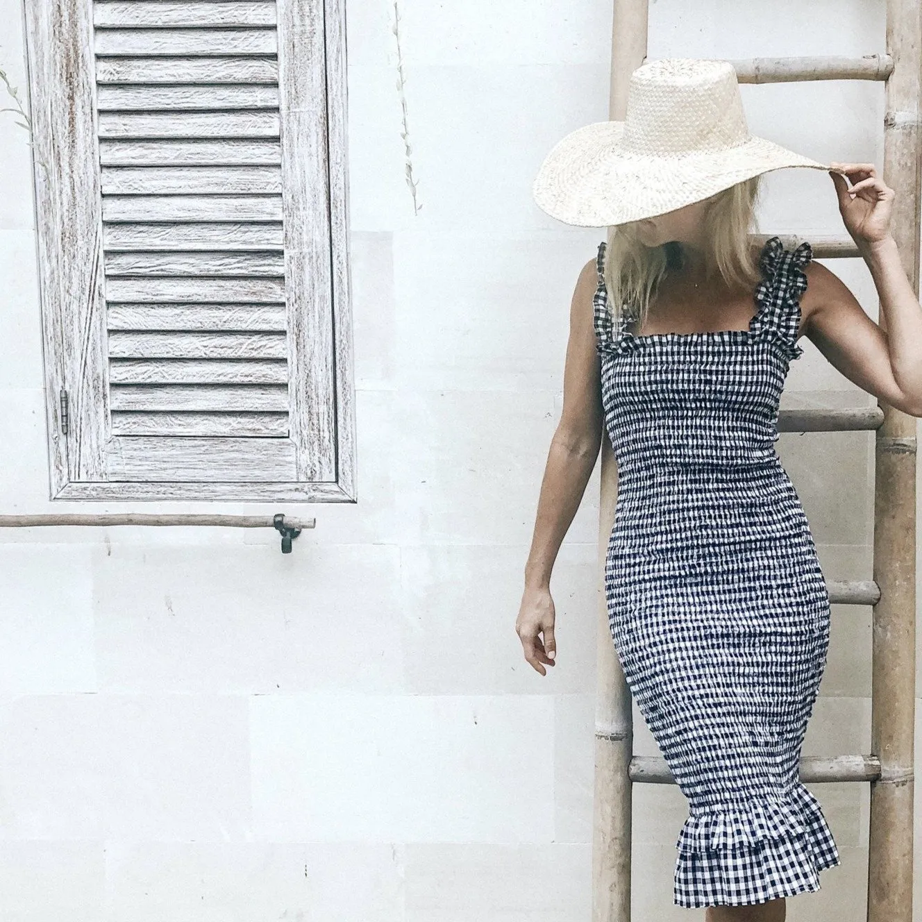 Eva Dress - Meadow Blue