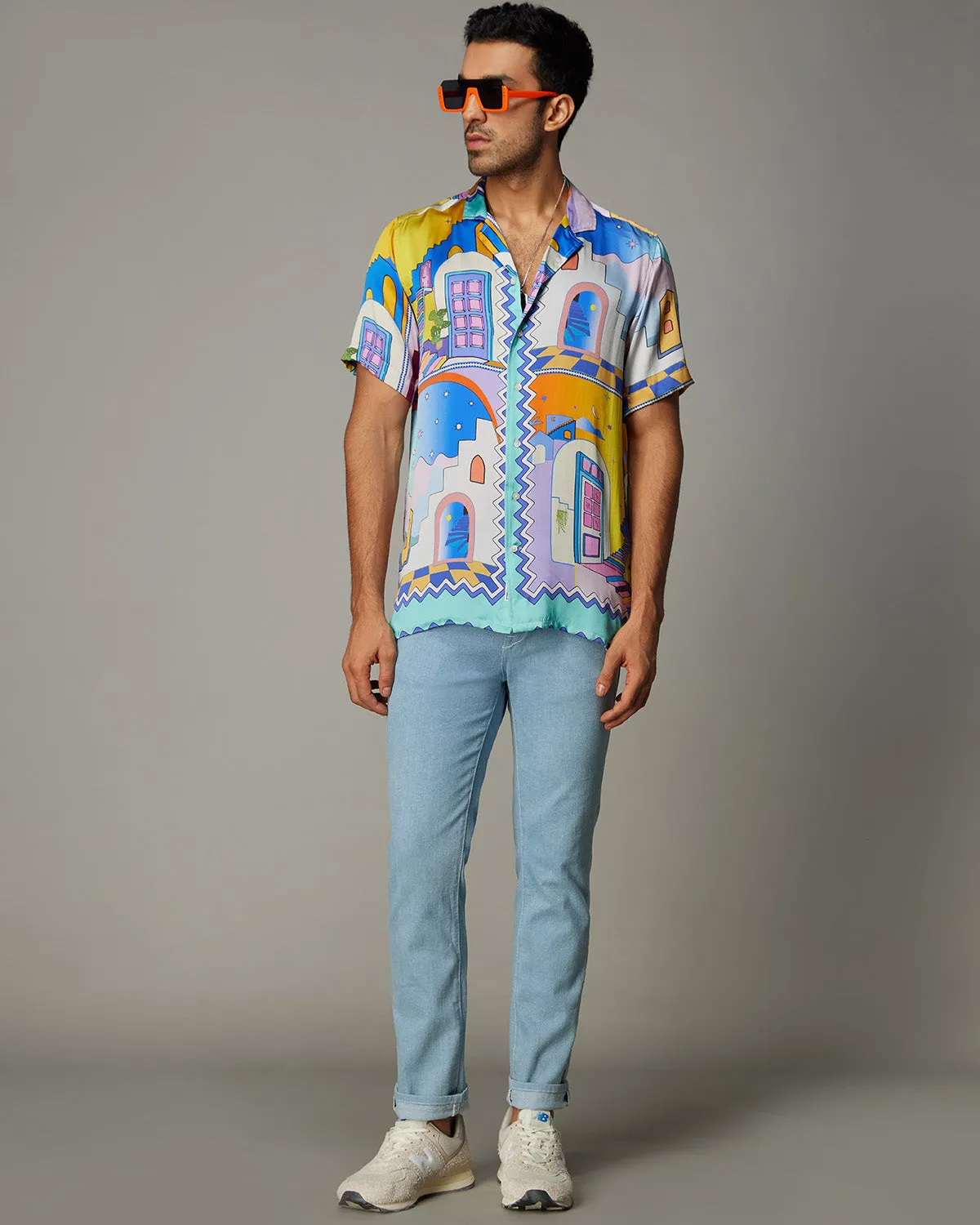 Premium Quality Palermo Silk Shirt for Men