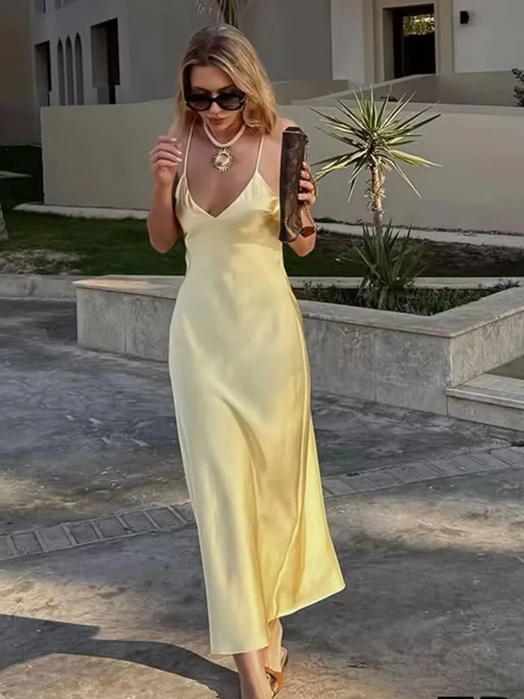 Stephanie Satin Dress