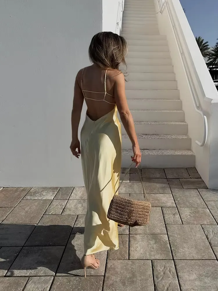 Stephanie Satin Dress